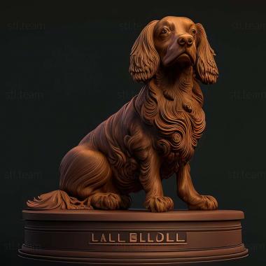 3D model LassieLassie comes homePel the dog (STL)